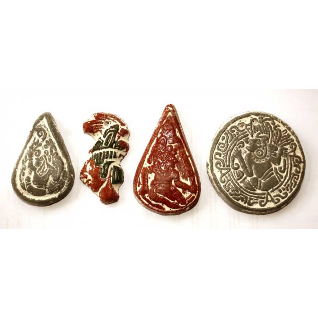 4 Maya Amulets