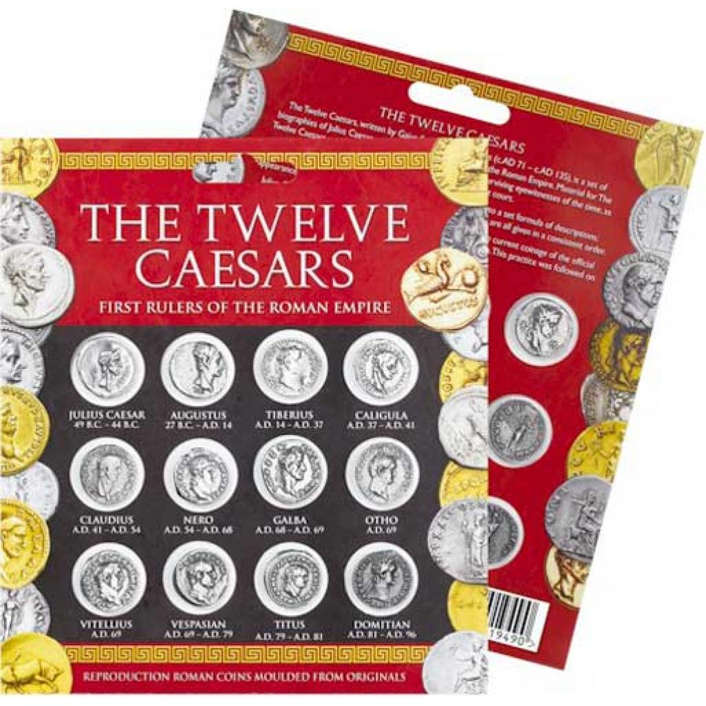12 x Caesar Coins