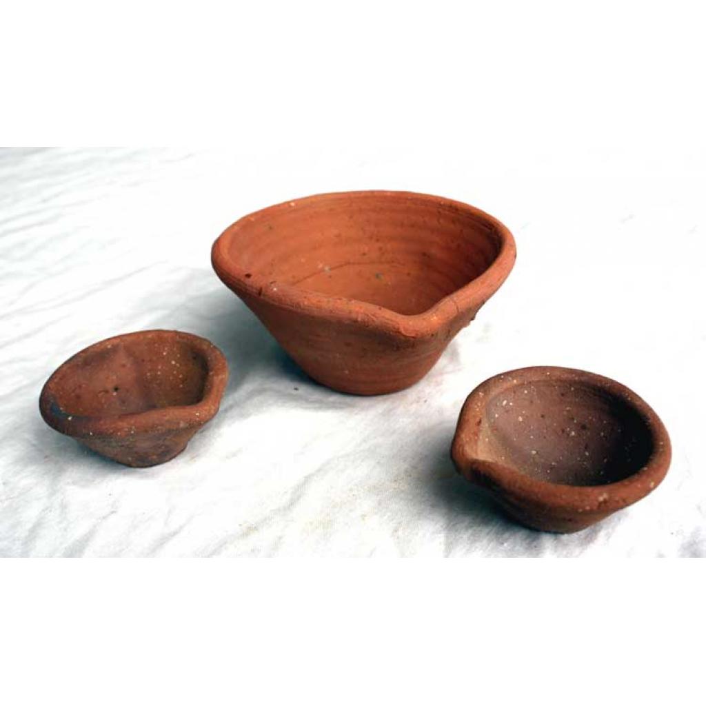 3 x Sumerian Pottery