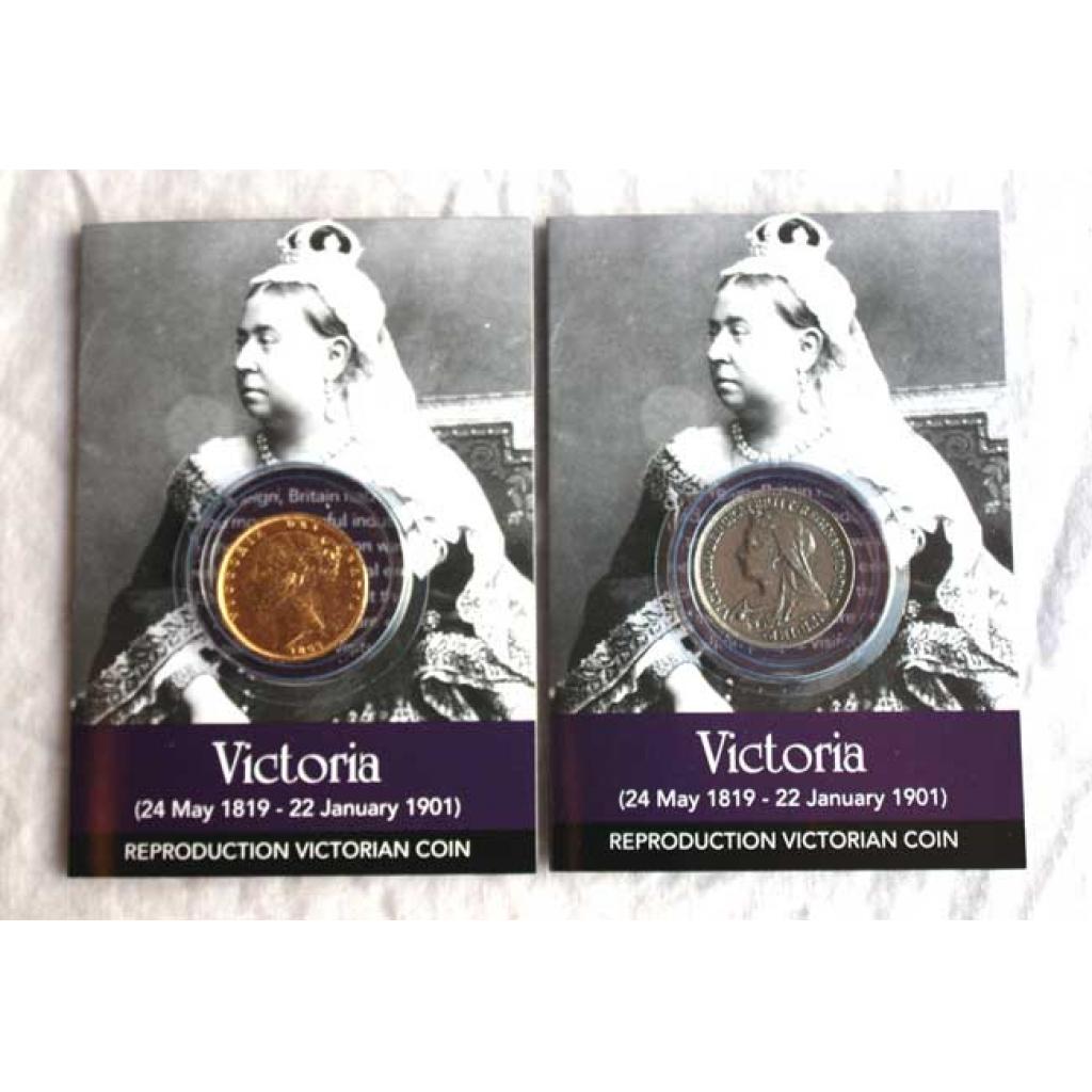 Victorian Shilling and Sovereign Coin packs